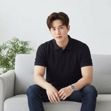 Men's Cotton Lycra Short Sleeve Polo