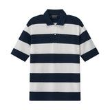 Men Stripe Polo