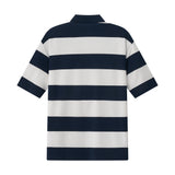 Men Stripe Polo