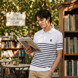 Men Stripe Polo