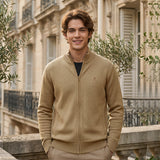 Men Core Cardigan Zip Up Sweater