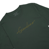 Men's Cotton Crew Neck Slim Logo Tee