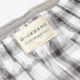 Men Giordano Active Fit Plaid Cotton Boxer (1pack/3pcs)
