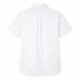 Men's Short Sleeves Cotton Oxford Shirt