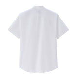 Men's Short Sleeves Cotton Shirt