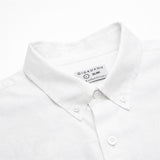 Men's Short Sleeves Cotton Oxford Shirt