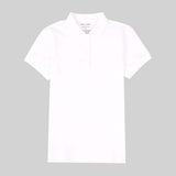 Women's Cotton Lycra Slim Fit Short Sleeve Polo