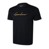Men's Cotton Crew Neck Slim Logo Tee