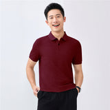 Men's Cotton Lycra Short Sleeve Polo