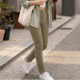 Women's Mid Rise Slim Tapered Pants