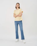 Women's High Rise Flared Jeans Pants