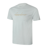 Men's Cotton Crew Neck Slim Logo Tee