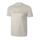 Men's Cotton Crew Neck Slim Logo Tee