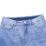 Women's Denim High Rise Slim Tapered Jeans