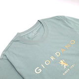 Men's Cotton Crew Neck Slim Logo Tee