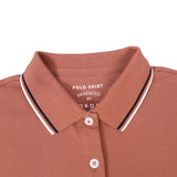 Women's Cotton Lycra Slim Fit Short Sleeve Polo