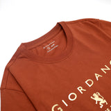 Men's Cotton Crew Neck Slim Logo Tee