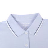 Women's Cotton Lycra Slim Fit Short Sleeve Polo
