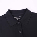 Women's Cotton Lycra Slim Fit Short Sleeve Polo