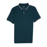 Men's Cotton Lycra Short Sleeve Polo