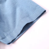 Men's Short Sleeves Cotton Oxford Shirt