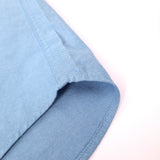 Men's Short Sleeves Cotton Oxford Shirt