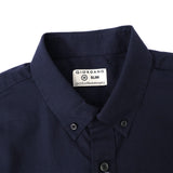 Men's Short Sleeves Cotton Oxford Shirt