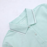 Women's Cotton Lycra Slim Fit Short Sleeve Polo