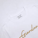 Men's Cotton Crew Neck Slim Logo Tee