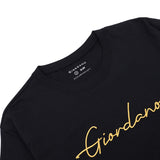 Men's Cotton Crew Neck Slim Logo Tee