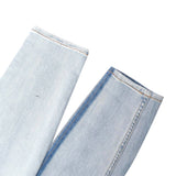 Women's Denim High Rise Slim Tapered Jeans