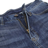 Men's Mid Rise Regular Tapered Jean Pants (180° Expandable Waistband)