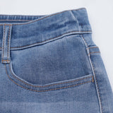 Women's Denim High Waist Straight Jeans