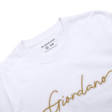 Men's Cotton Crew Neck Slim Logo Tee