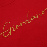 Men's Cotton Crew Neck Slim Logo Tee