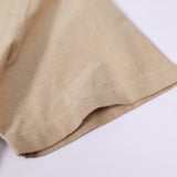 Men's Short Sleeves Cotton Oxford Shirt