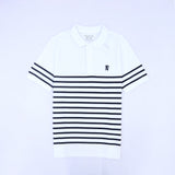 Men Stripe Polo