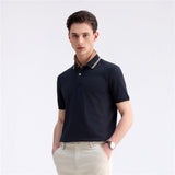 Men's Cotton Lycra Short Sleeve Polo