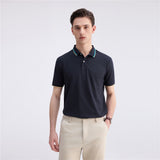 Men's Cotton Lycra Short Sleeve Polo