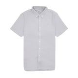 Men's Short Sleeves Cotton Oxford Shirt
