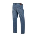 Men's Mid Rise Regular Tapered Jean Pants (180° Expandable Waistband)