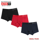 Men's Modal Spandex 3-Pack Trunks (Modal Trunk or Smart Trunk)