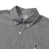 Men's Short Sleeves Cotton Oxford Shirt