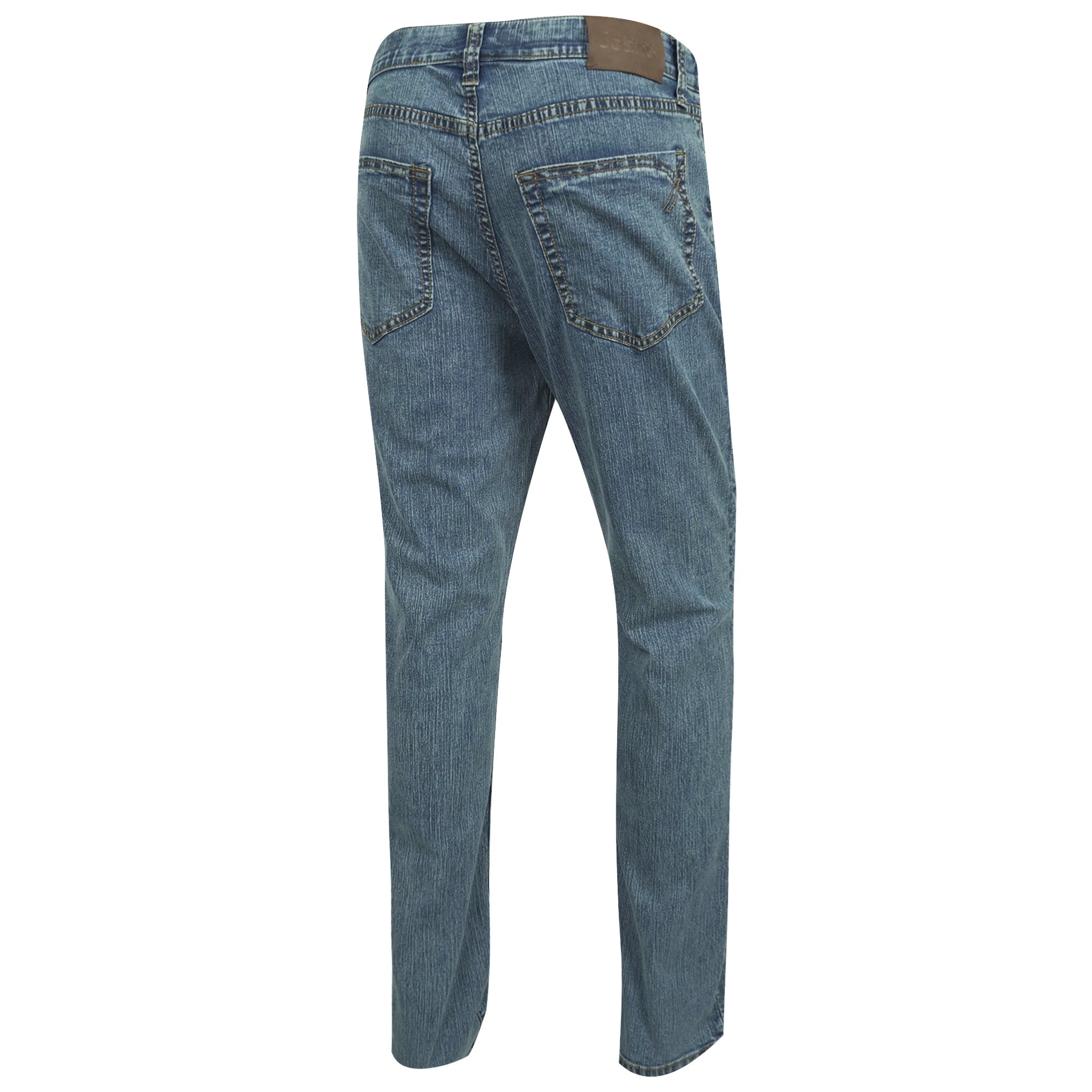 Men's Mid Rise Regular Jean Pants (180° Expandable Waistband)