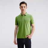 Men's Cotton Lycra Short Sleeve Polo
