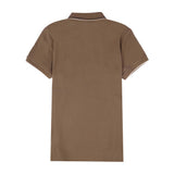 Women's Cotton Lycra Slim Fit Short Sleeve Polo