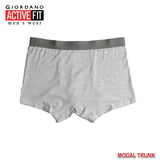 Men's Modal Spandex 3-Pack Trunks (Modal Trunk or Smart Trunk)