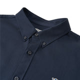 Men's Short Sleeves Cotton Oxford Shirt