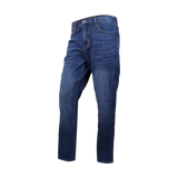 Men's Mid Rise Regular Straight Jean Pants (180° Expandable Waistband)