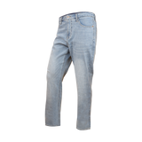 Men's Mid Rise Regular Straight Jean Pants (180° Expandable Waistband)